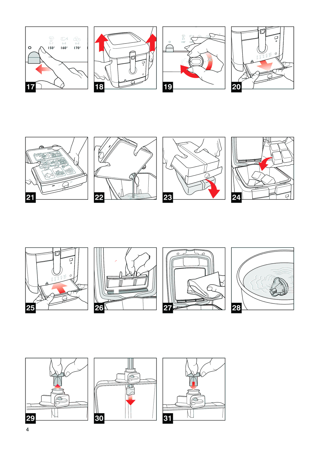 Tefal FA700415, FA700416, FA700470, FA700430 manual 