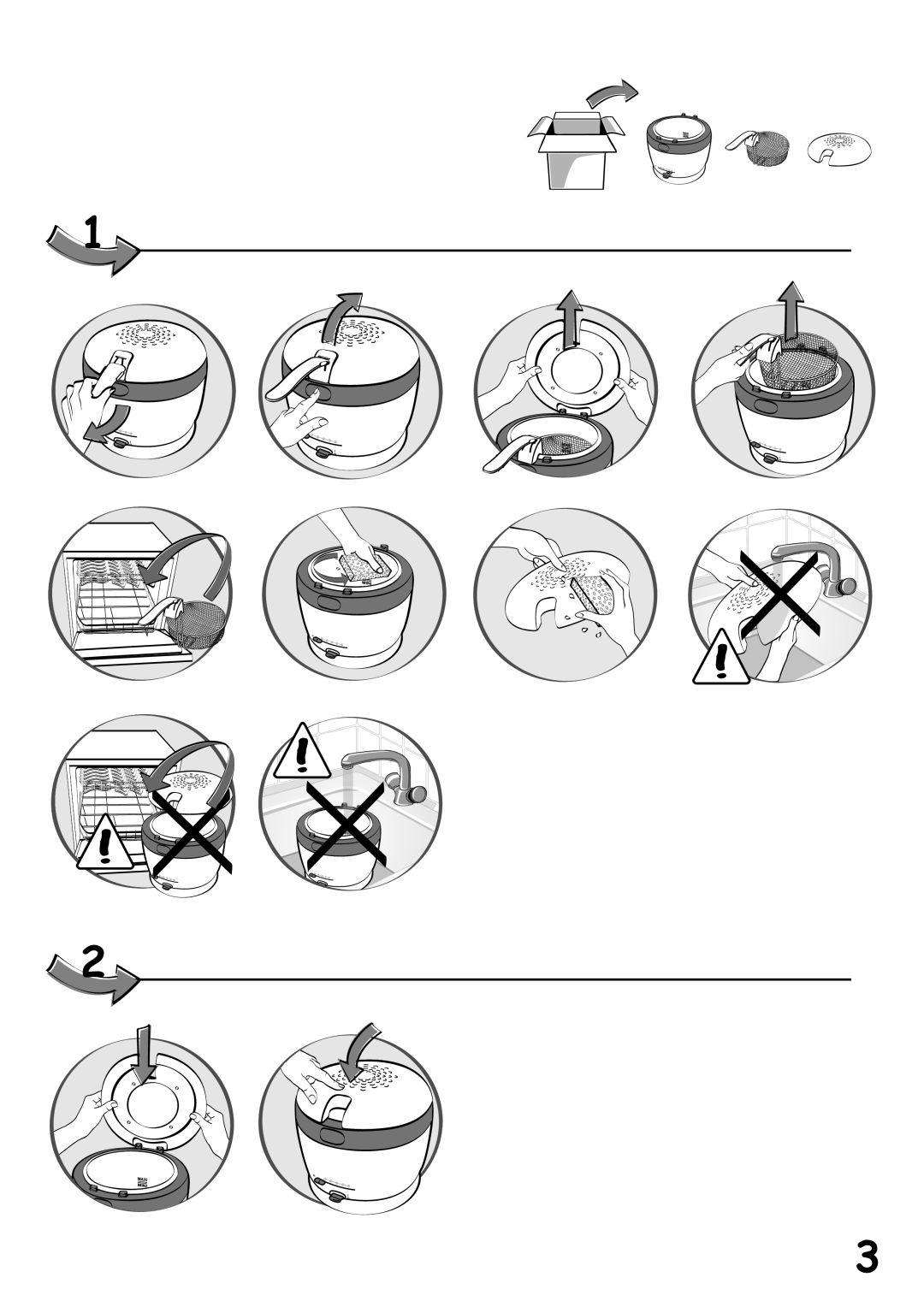 Tefal FF101831, FF101851, FF101850, FF101830 manual 