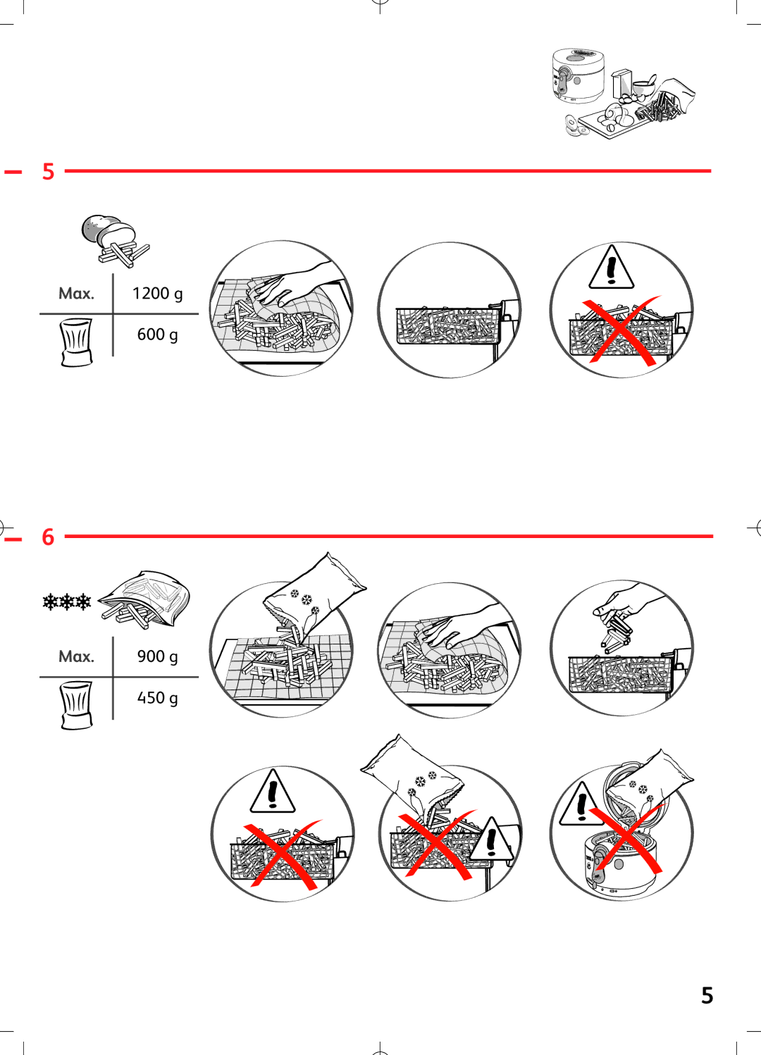 Tefal FF102830, FF102832, FF102815, FF102831 manual Max 