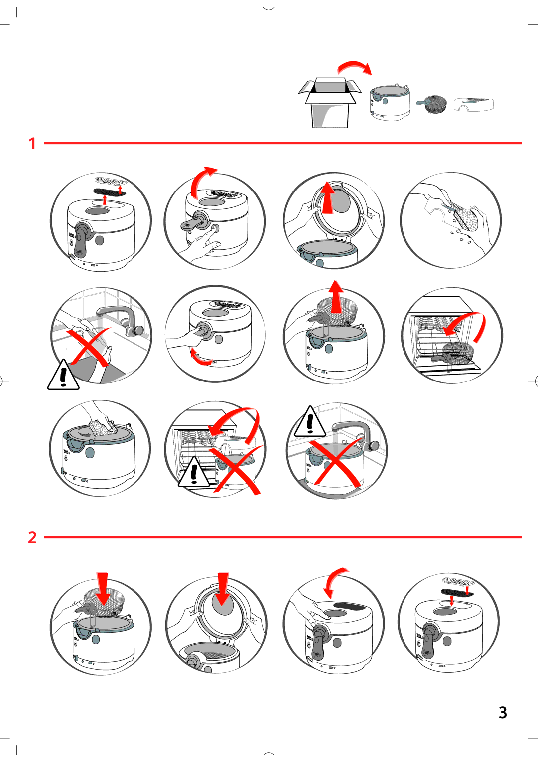 Tefal FF103131, FF103130, FF103152 manual 