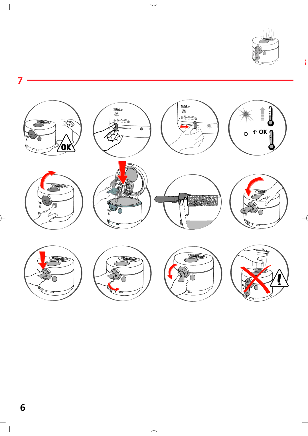 Tefal FF103131, FF103130, FF103152 manual 