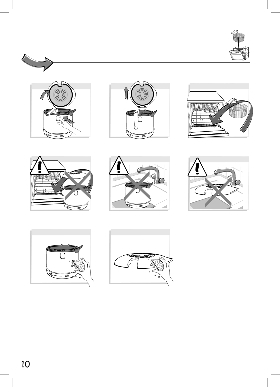 Tefal FF104430 manual 