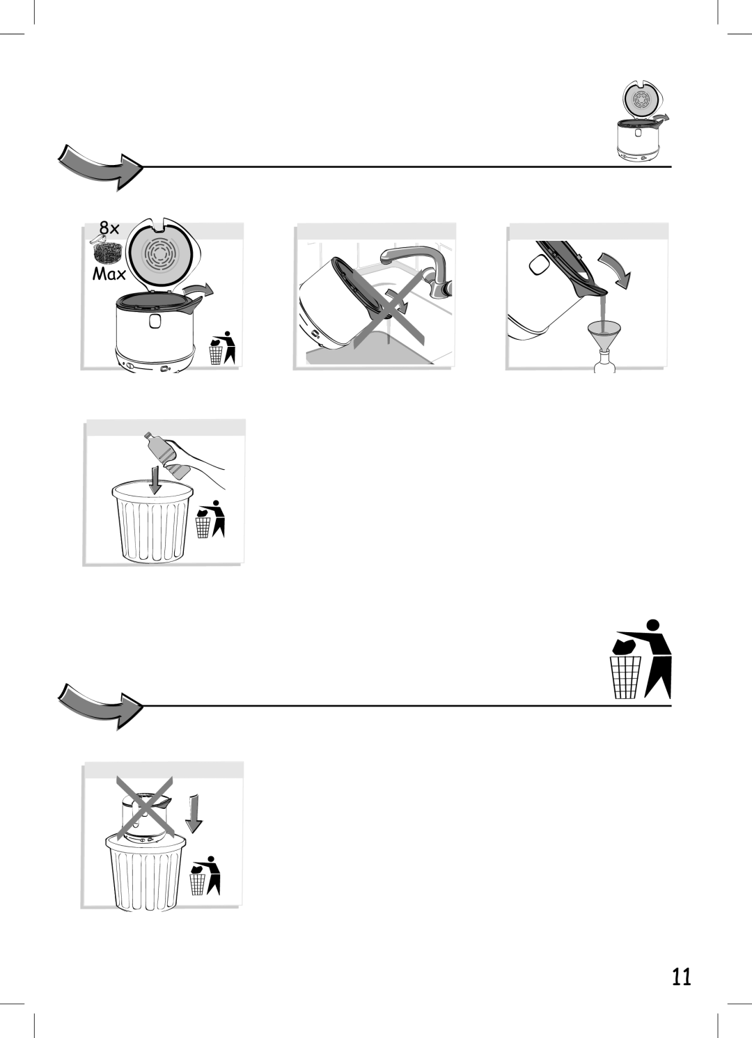 Tefal FF104430 manual Max 