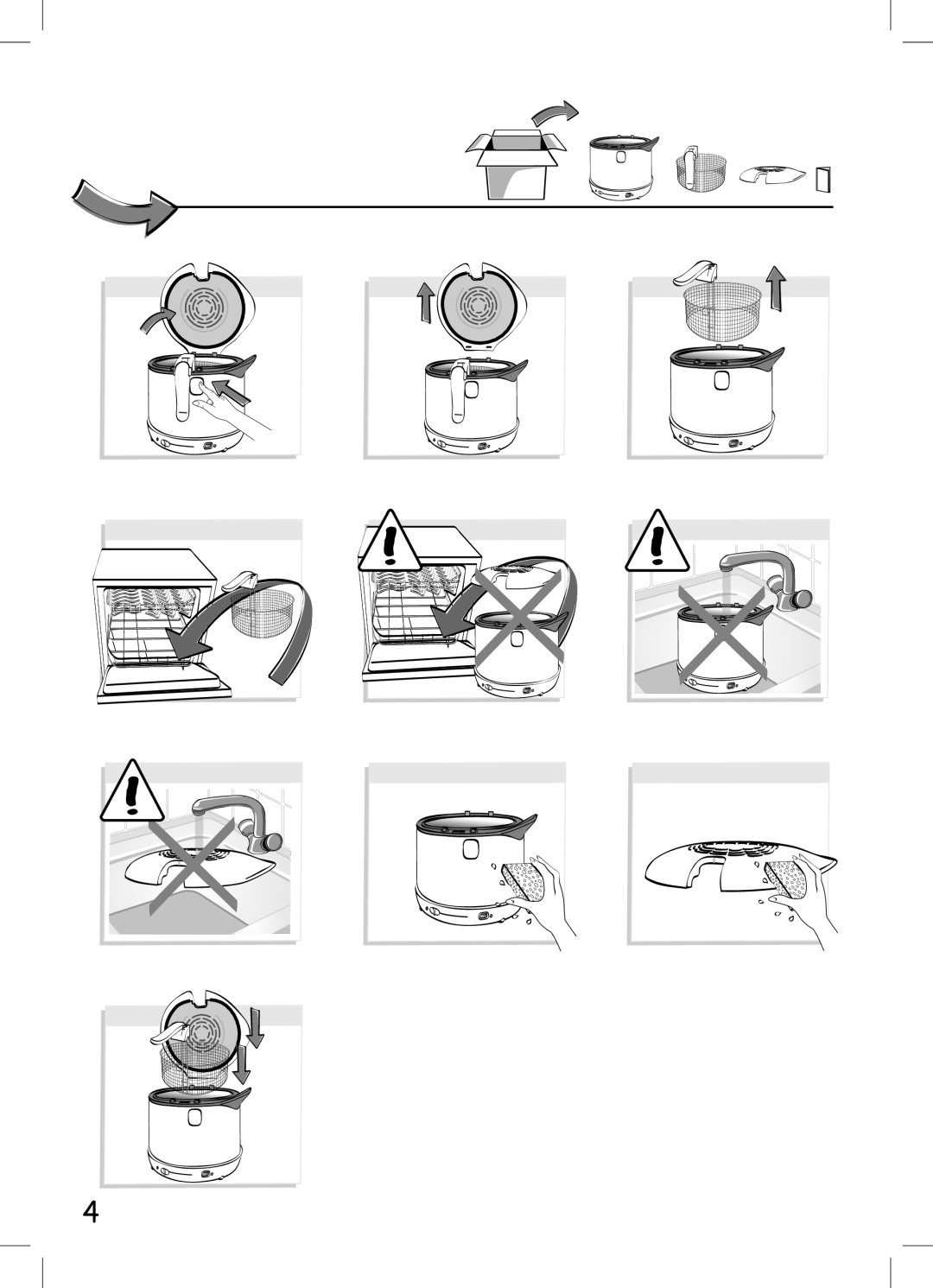 Tefal FF104430 manual 