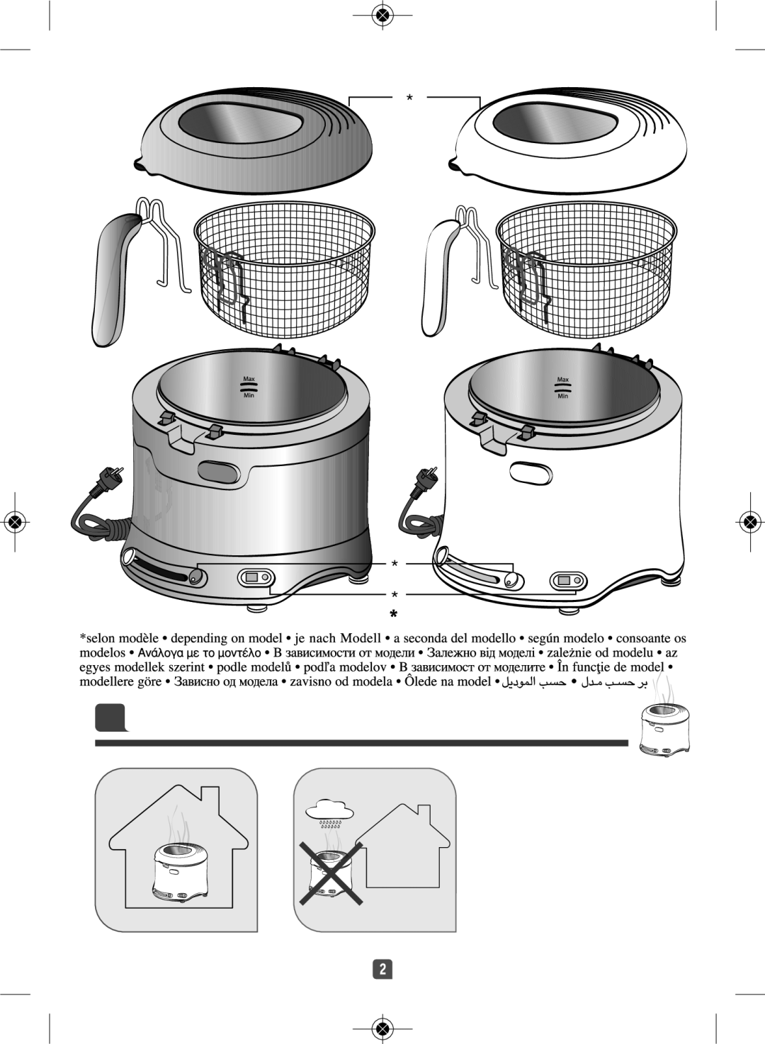 Tefal FF123130, FF123140 manual 