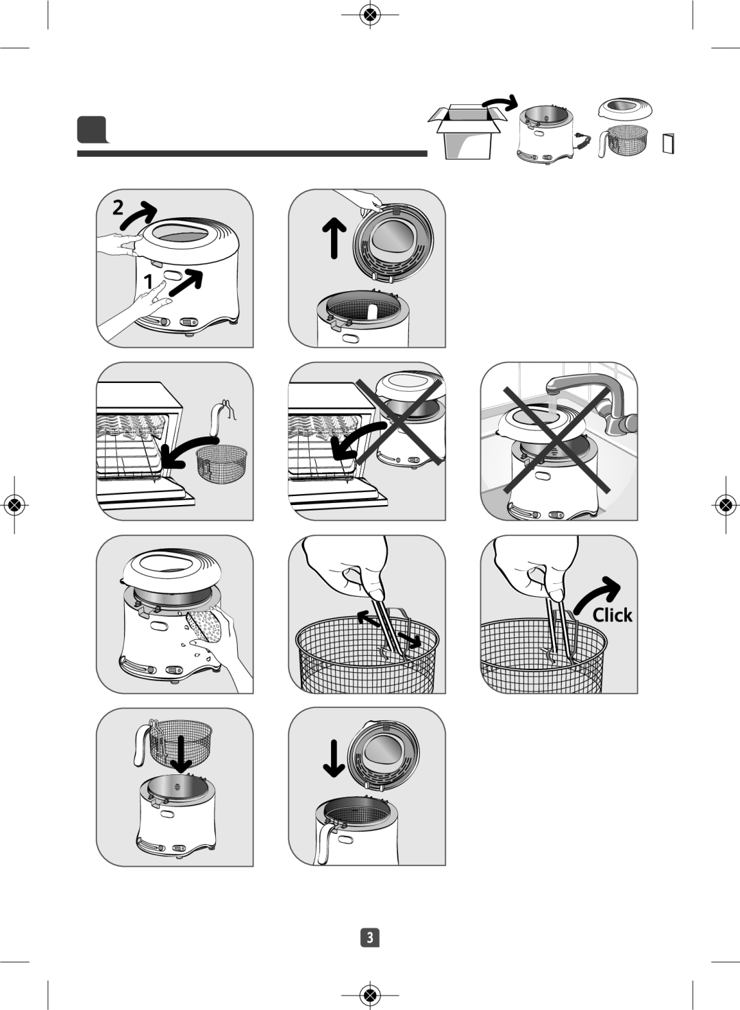 Tefal FF123140, FF123130 manual 