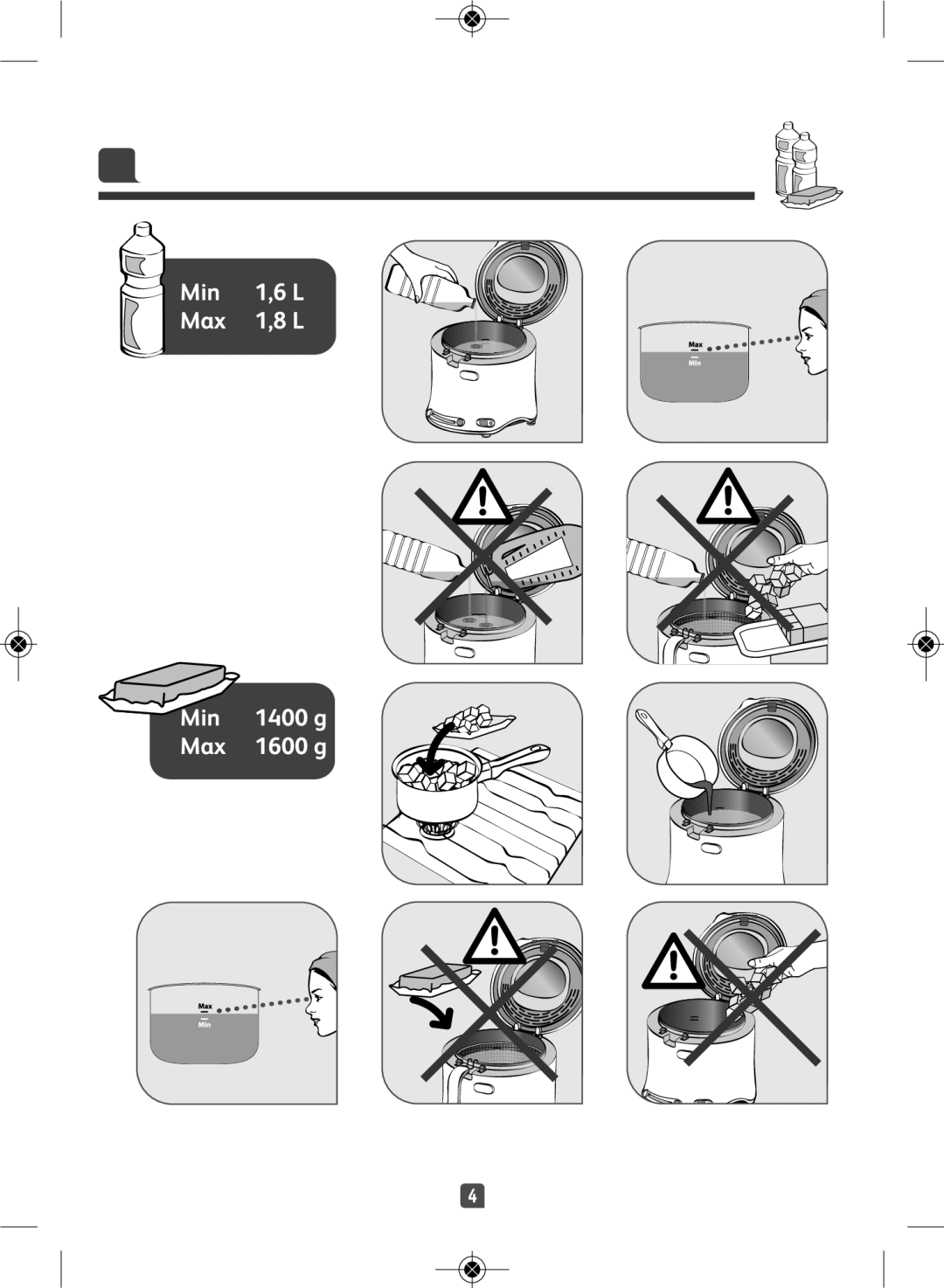 Tefal FF123130, FF123140 manual 