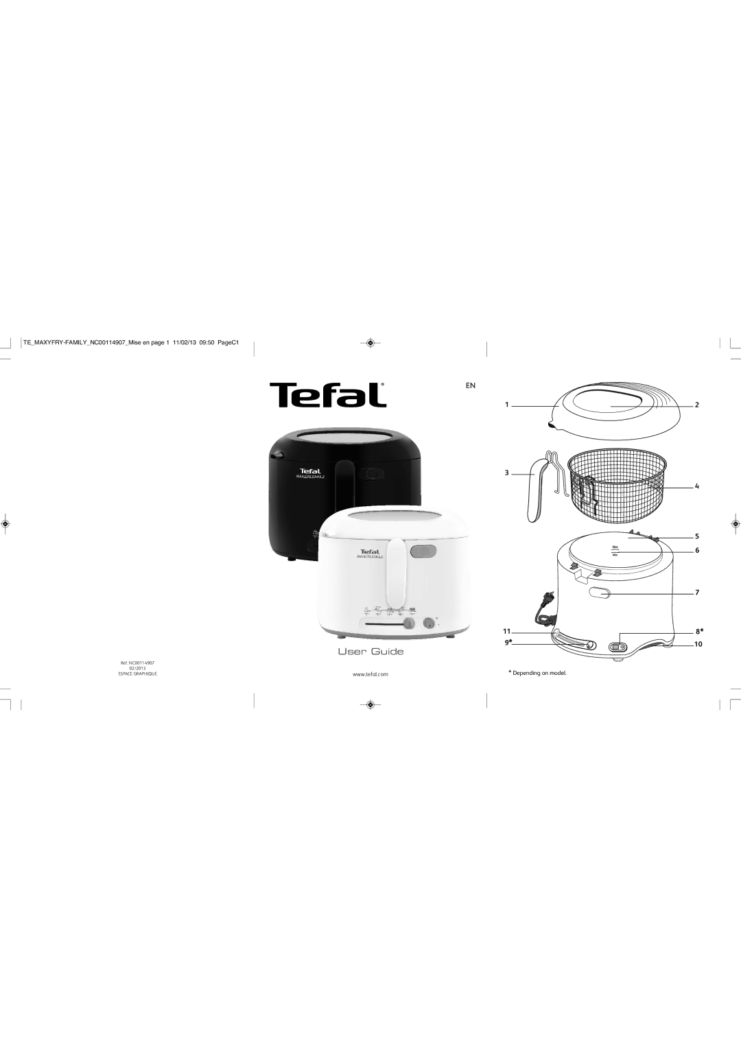 Tefal FF160815 manual User Guide 