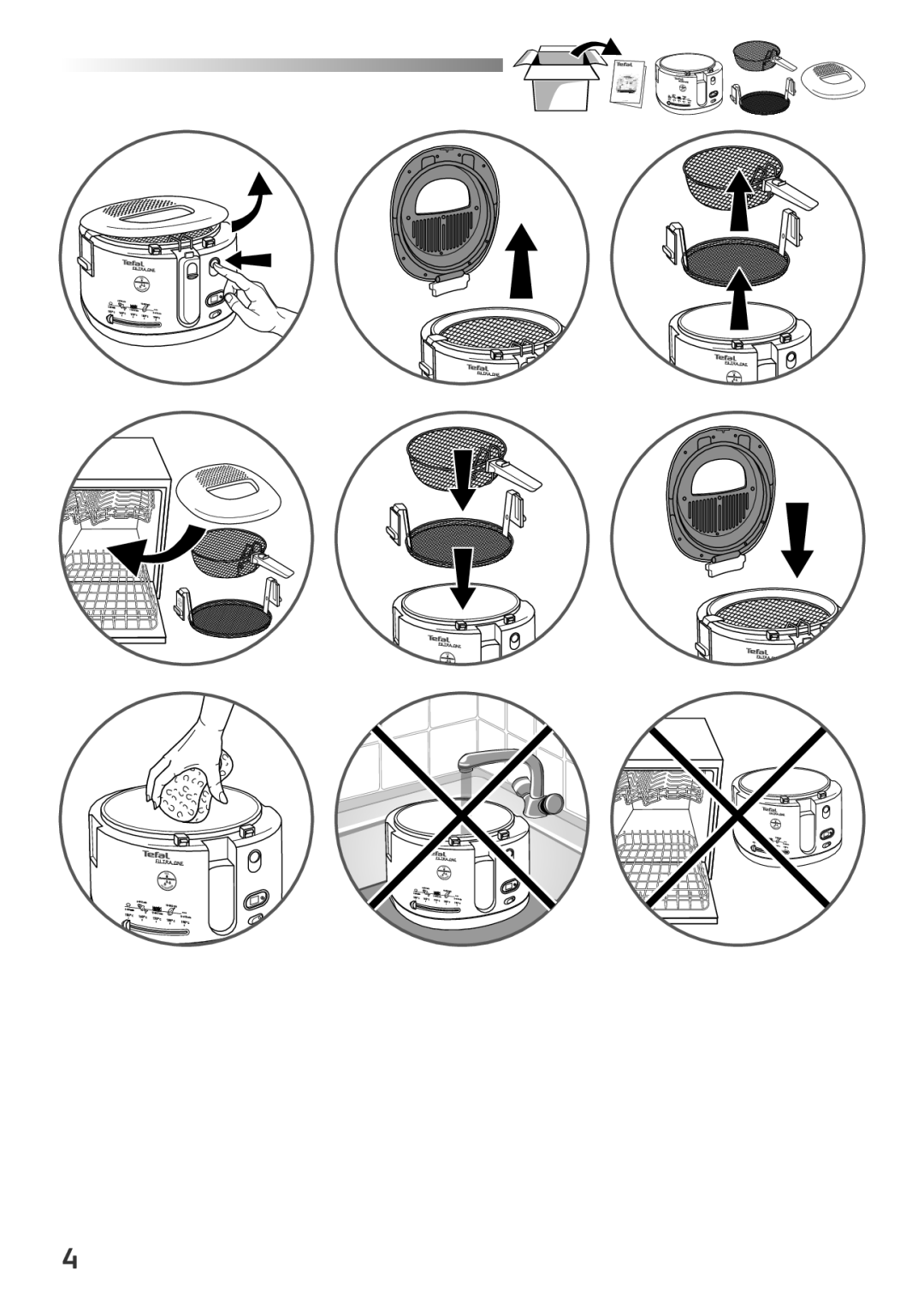 Tefal FF163111, FF1631CH manual 