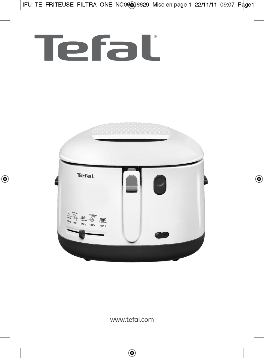 Tefal FF165127, FF165125, FF165151 manual 