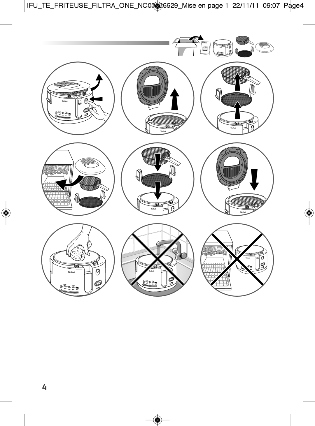 Tefal FF165127, FF165125, FF165151 manual 