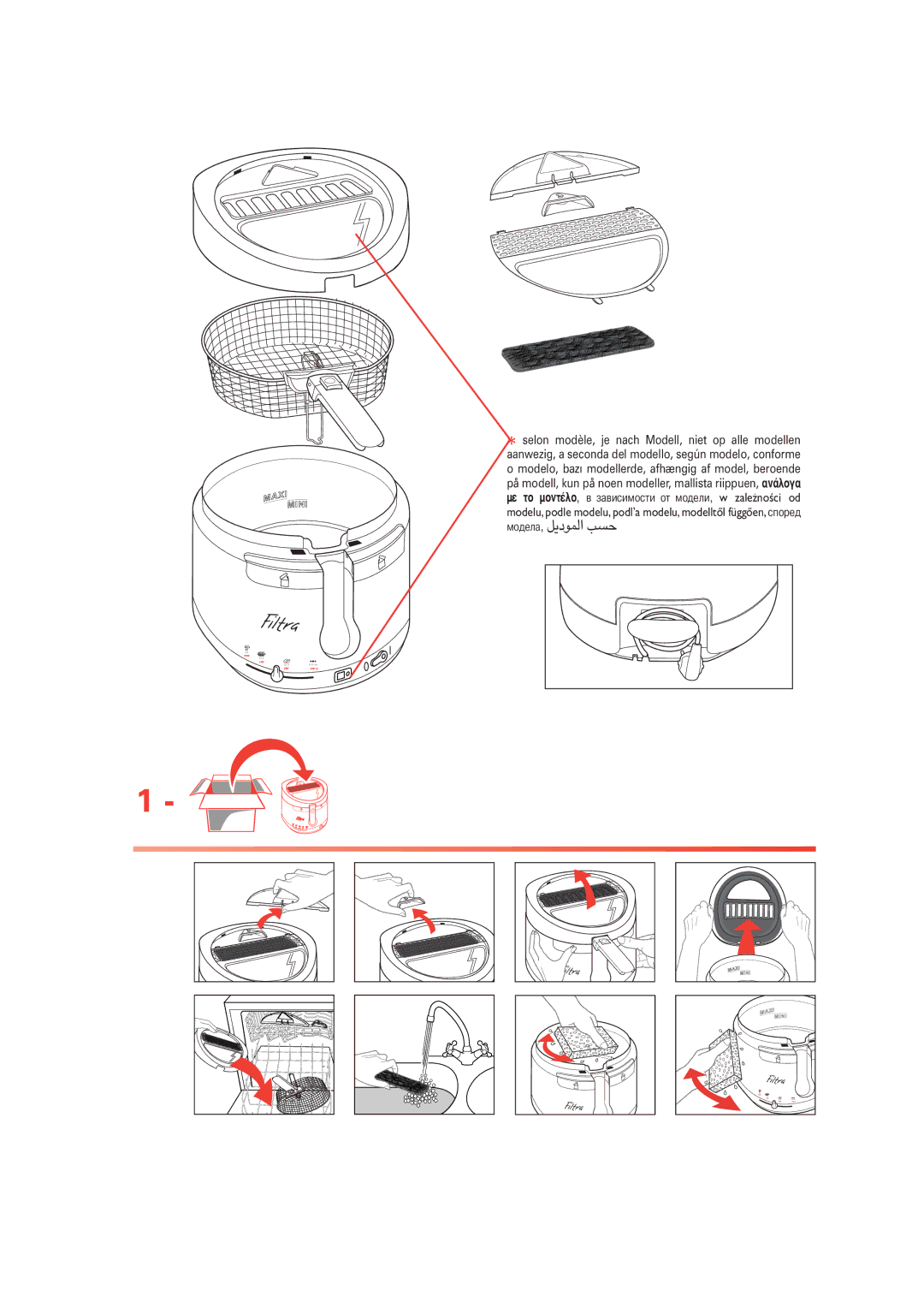 Tefal FF401400, FF401470 manual «∞Luœ¥q ºV 