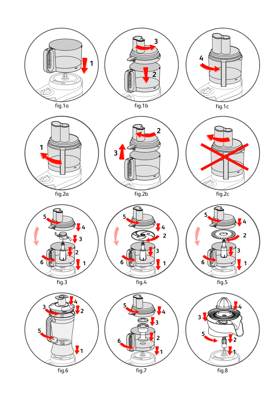 Tefal FP413DA3, FP4111AE, FP4121AA, FP412111, FP4111B1, FP413DB1, FP4111B7, DO302EAA, FP4101AA, FP413DB3, FP4111B5 manual Afig.1b 