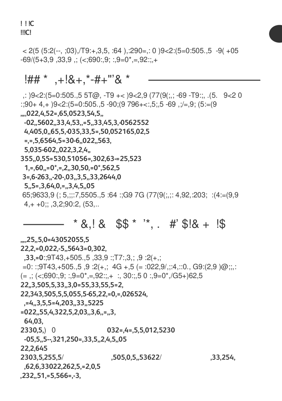 Tefal FP4111B4, FP4111AJ, FP4121B4, FP4101A7, FP652DBM manual Sikkerhetsinstruksjoner, Garantien faller bort ved koblingsfeil 