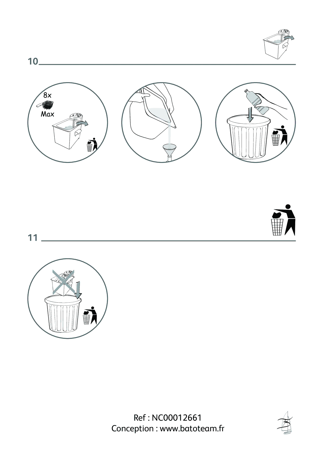 Tefal FR101452, FR101415, FR101450, FR101431, FR101451 manual Ref NC00012661 