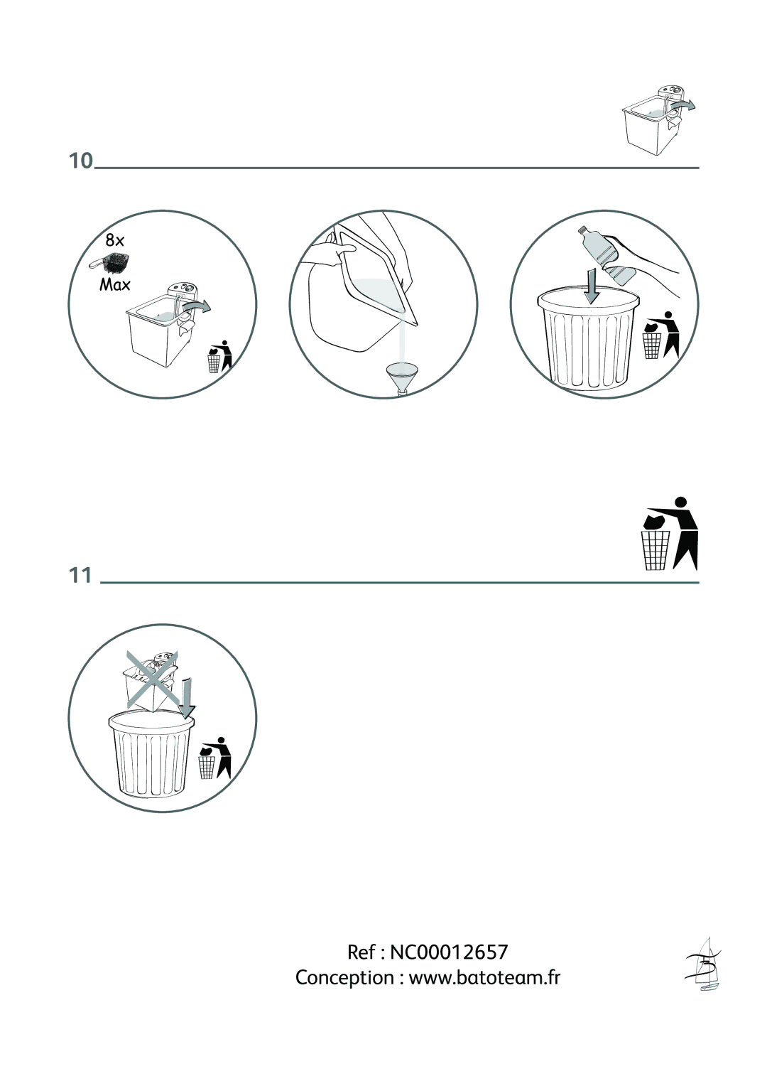 Tefal FR101531, FR101570 manual Ref NC00012657 