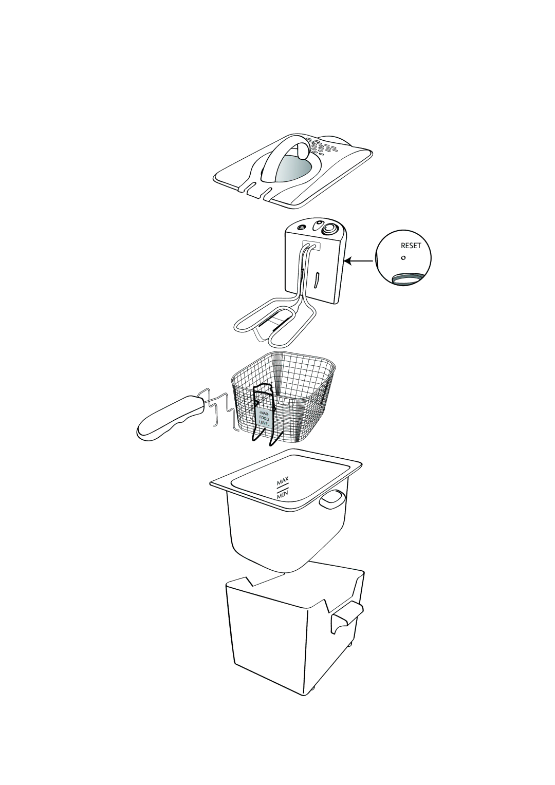 Tefal FR101531, FR101570 manual Reset 