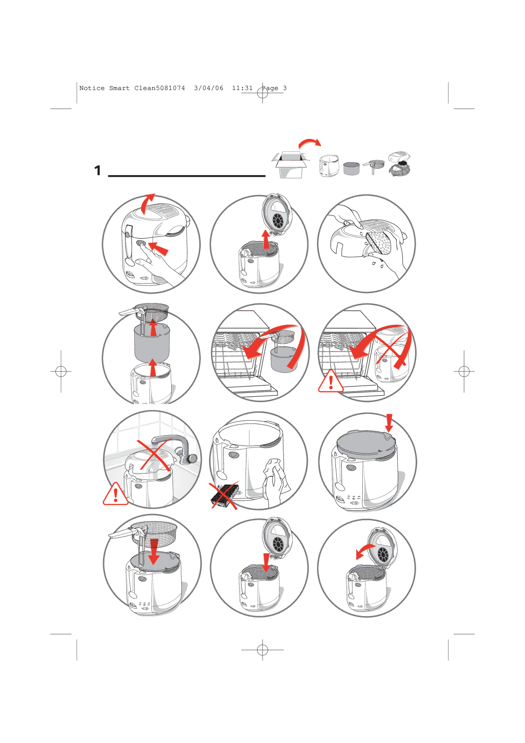 Tefal FR400915, FR400930, FR400972, FR400916 manual 