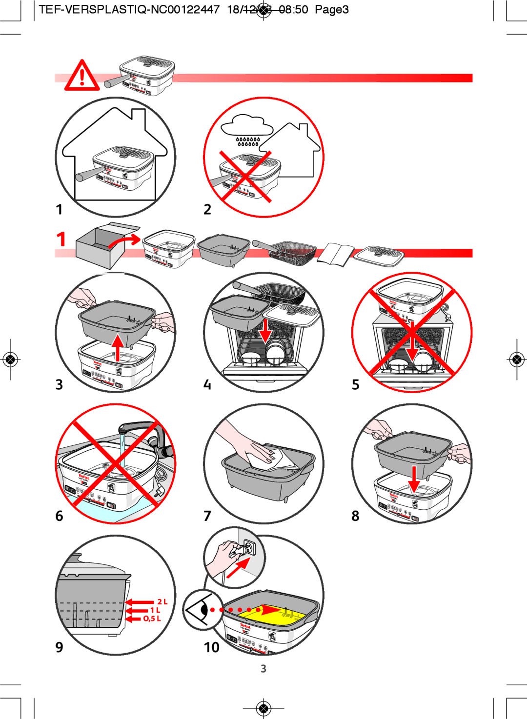 Tefal FR401331, FR401330 manual 910 