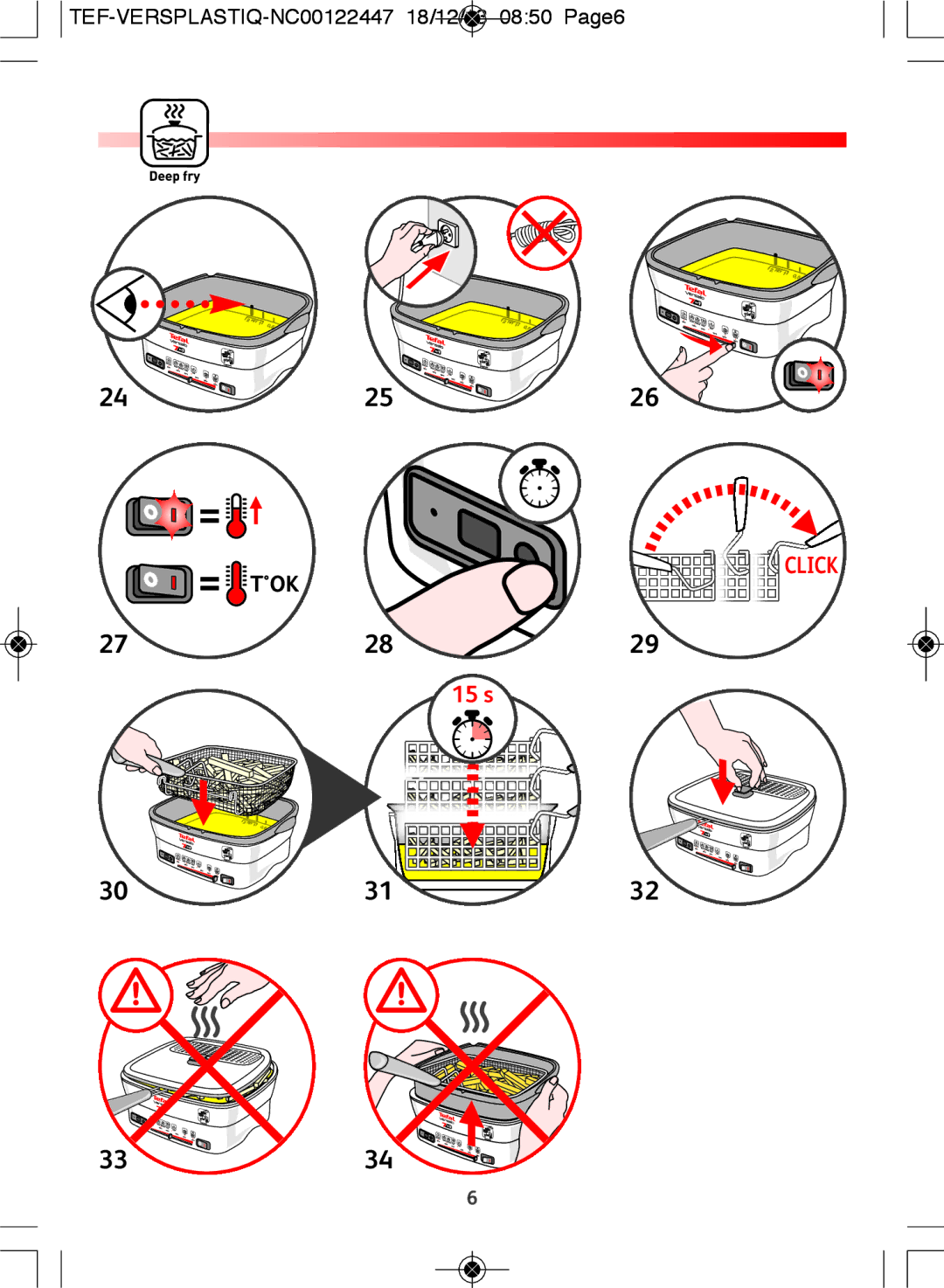 Tefal FR401330, FR401331 manual 2425 2728 