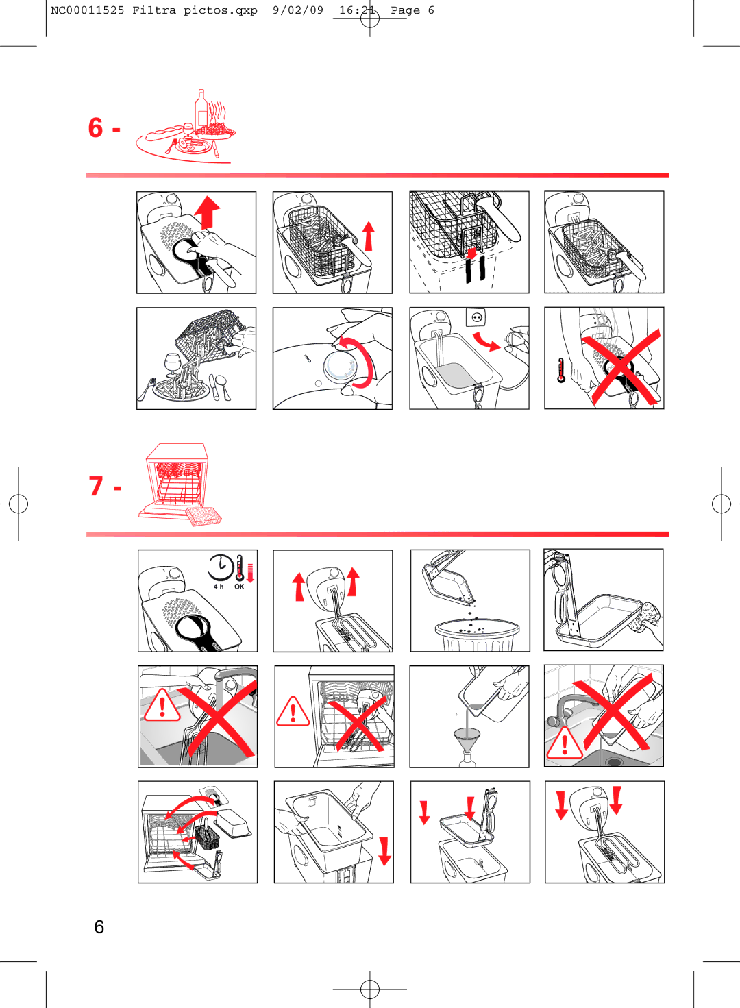 Tefal FR404430, FR404400 manual Max 