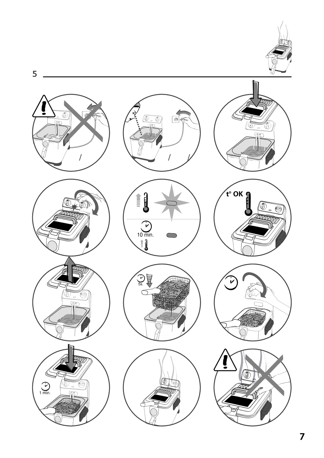 Tefal FR404650, FR404630, FR4046CH, FR404653, FR404652, FR404615 manual   