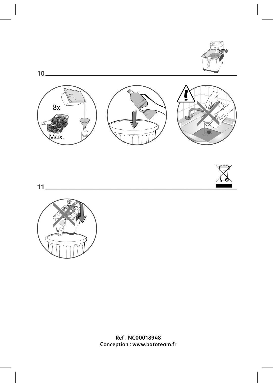 Tefal FR405200 manual Ref NC00018948 