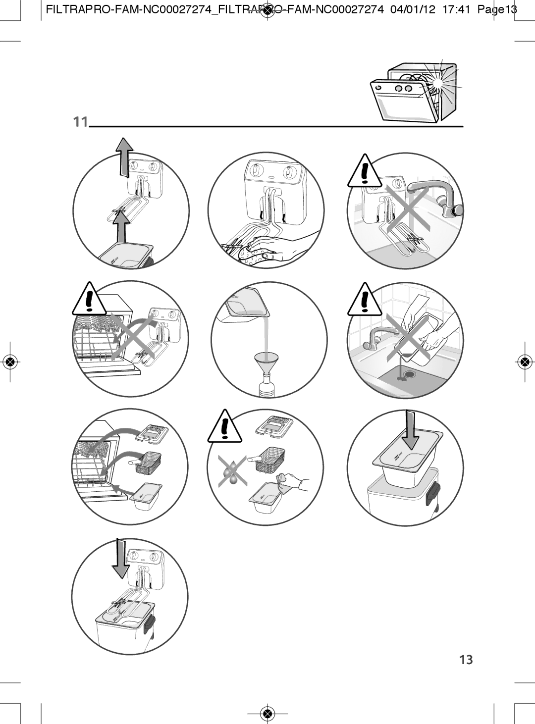 Tefal FR405456 manual 