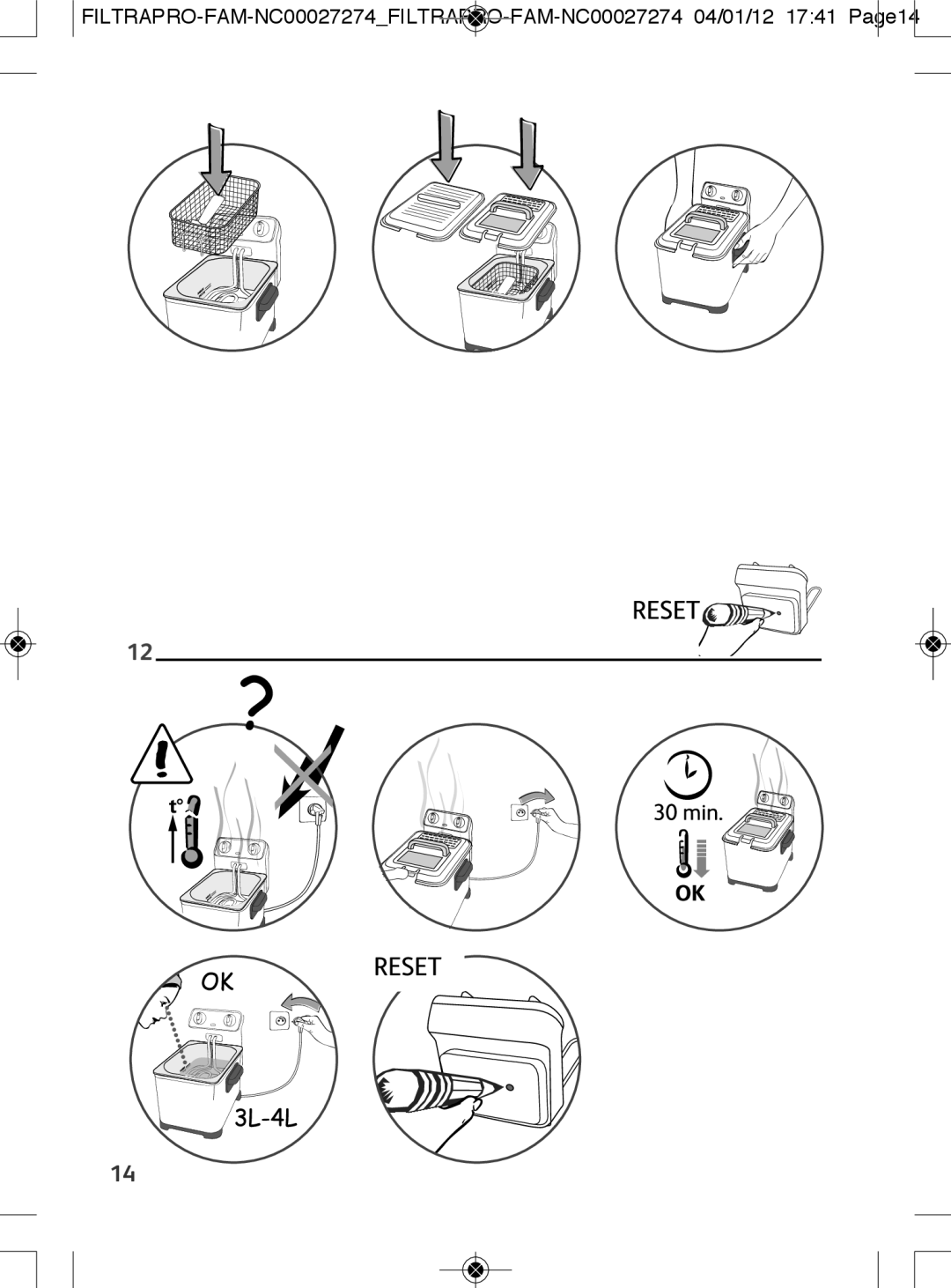 Tefal FR405456 manual 