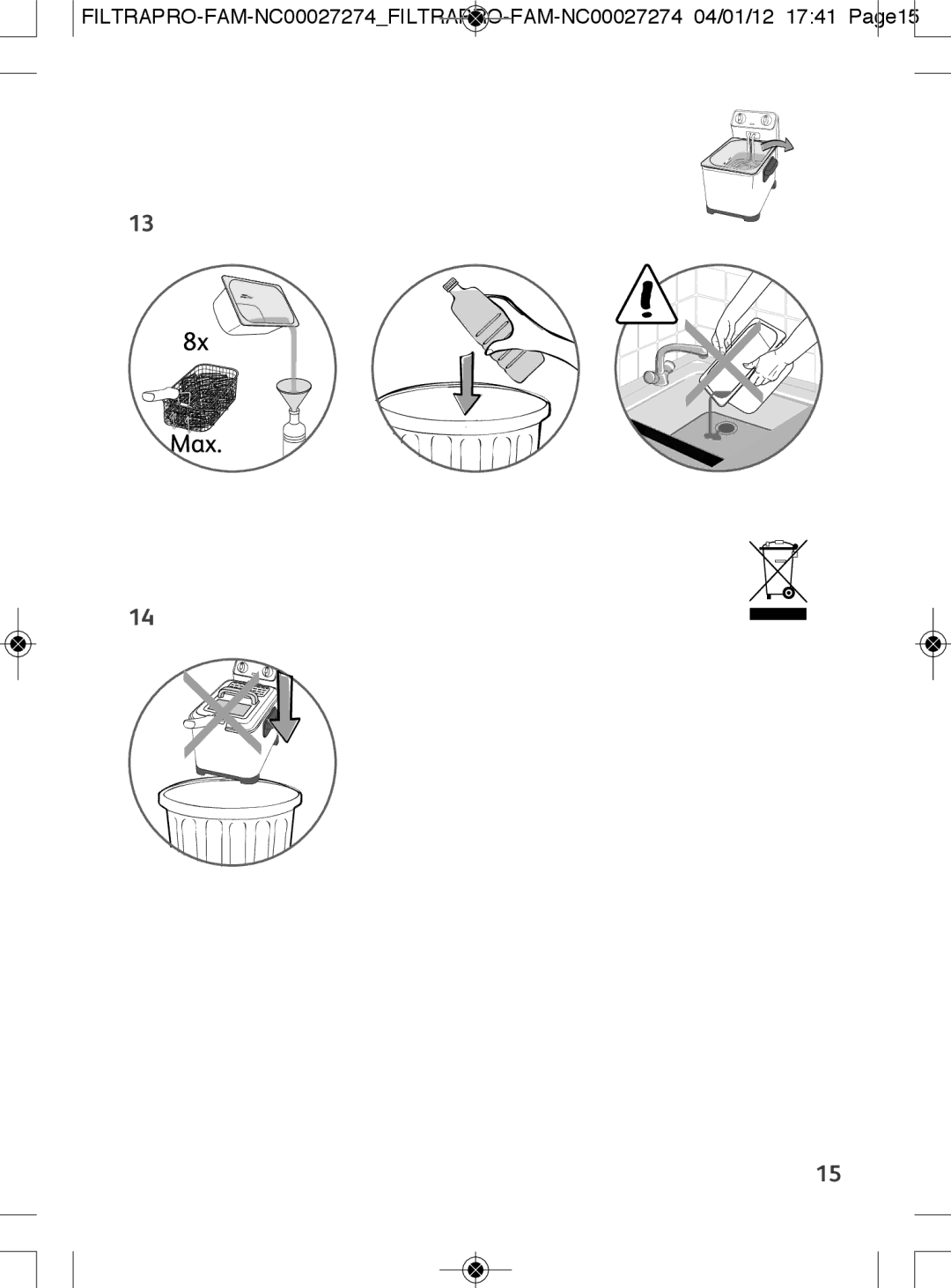 Tefal FR405456 manual 