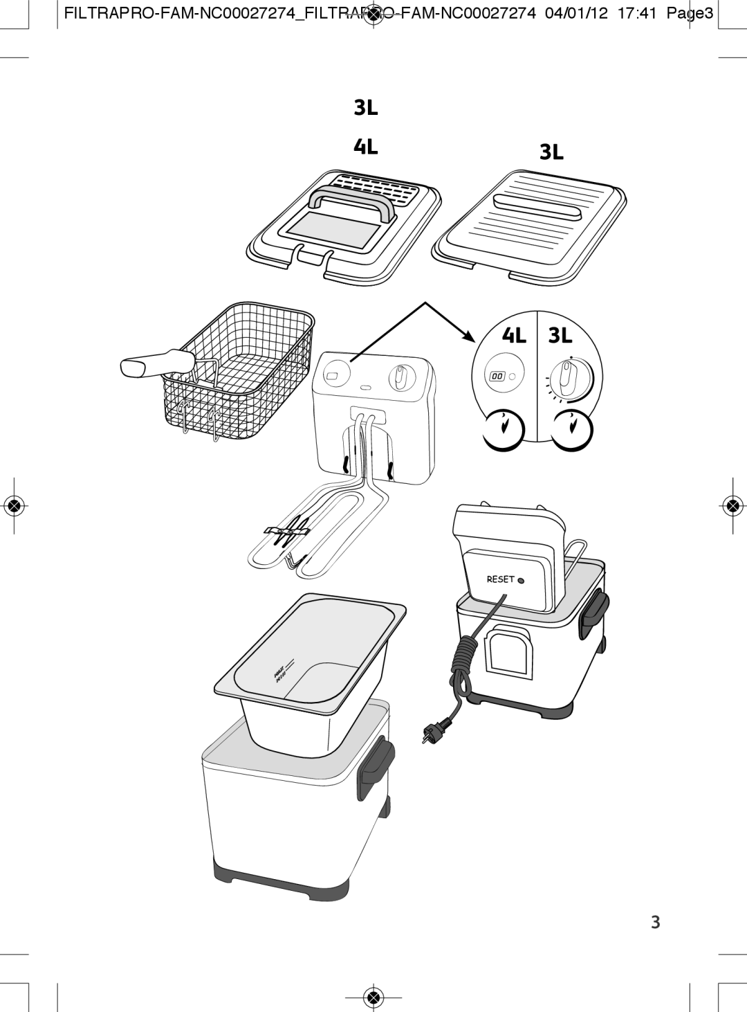 Tefal FR405456 manual 