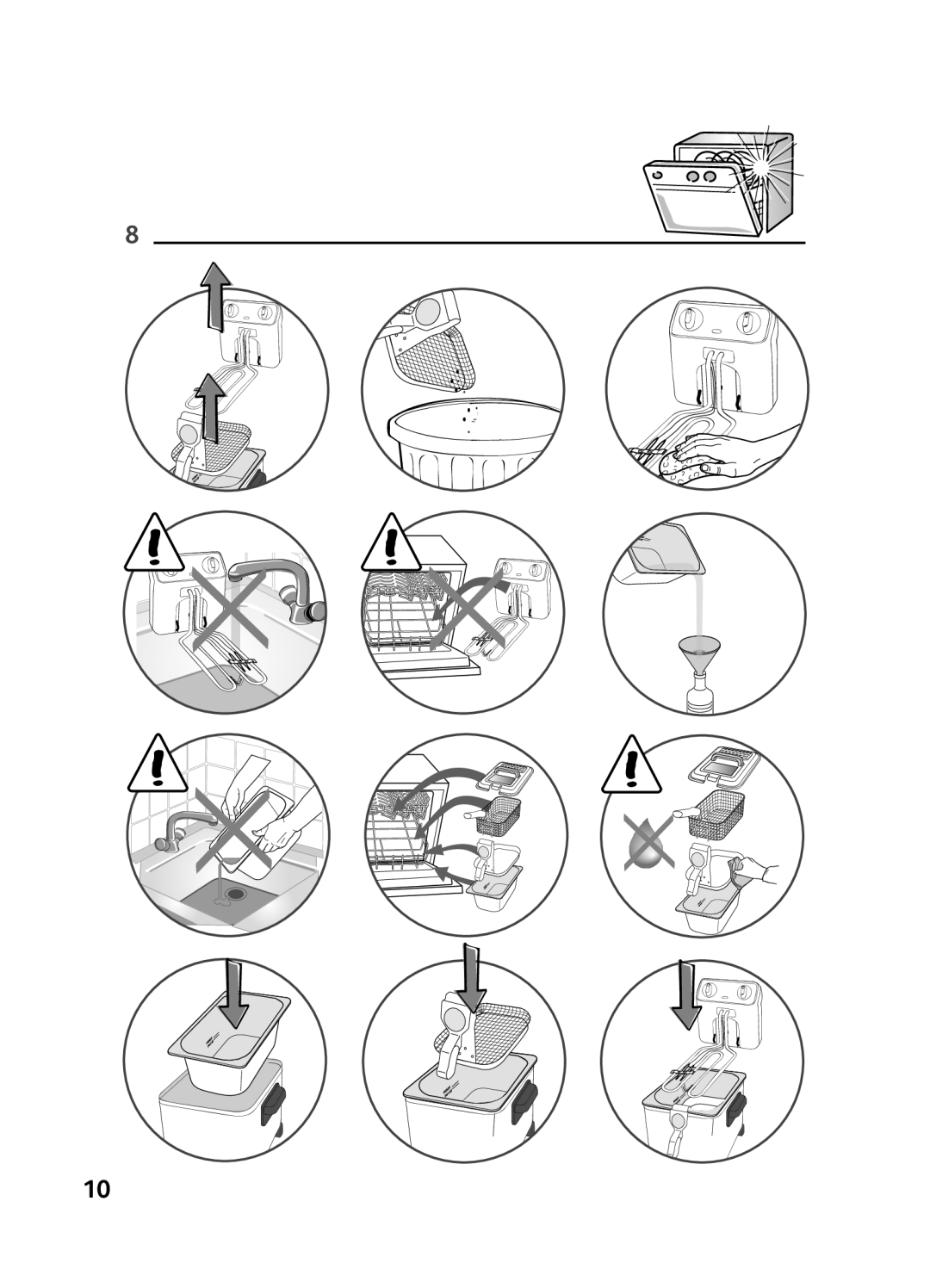 Tefal FR406860, FR406830 manual 