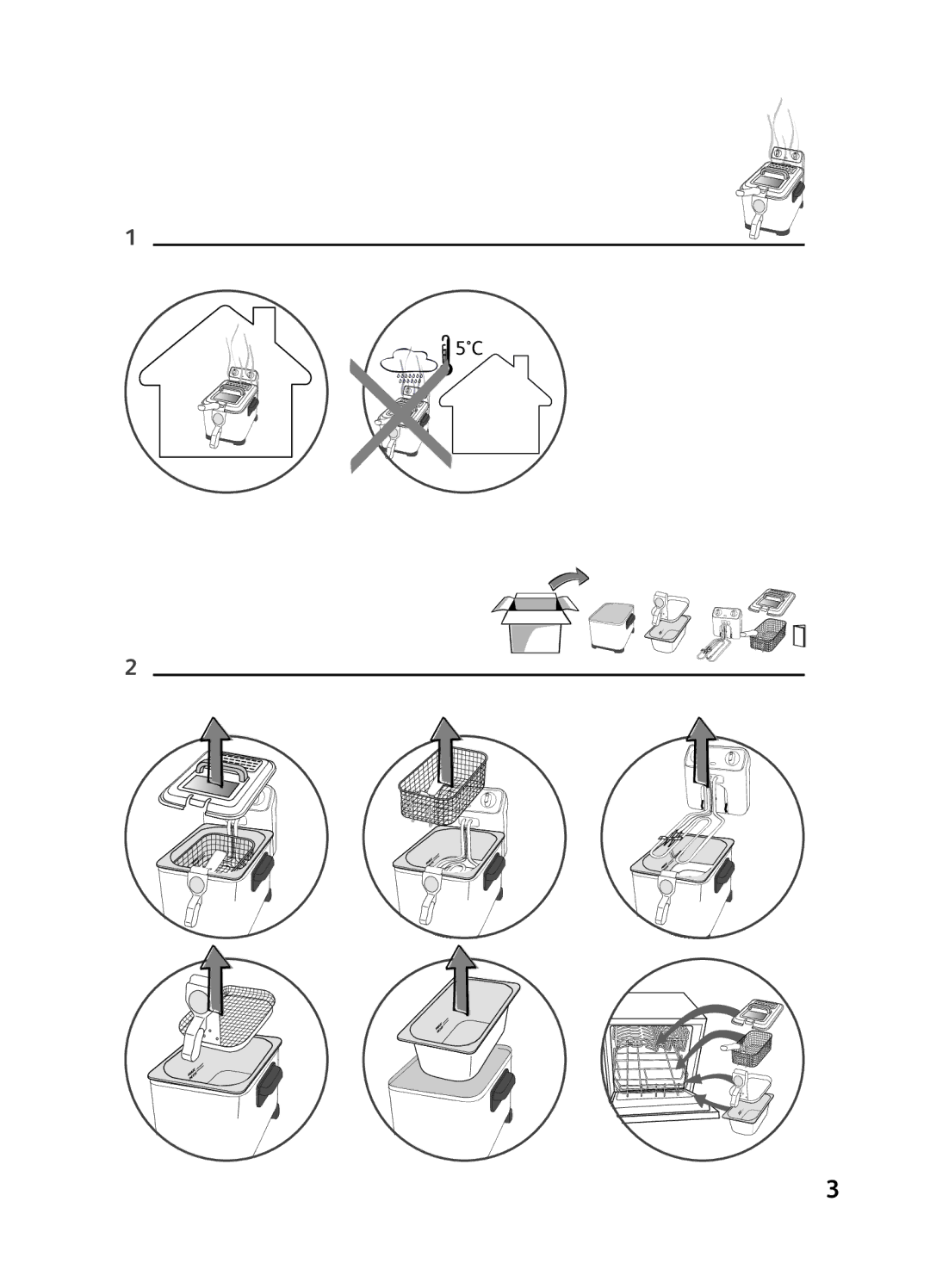 Tefal FR406830, FR406860 manual 