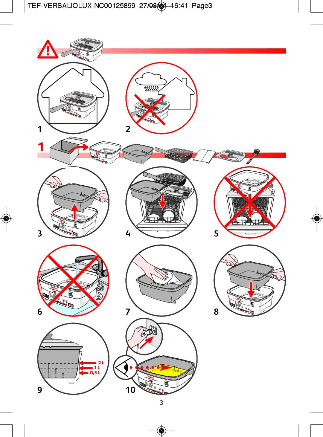 Tefal FR495070, FR495027, FR4950CH, FR495028 manual 910 