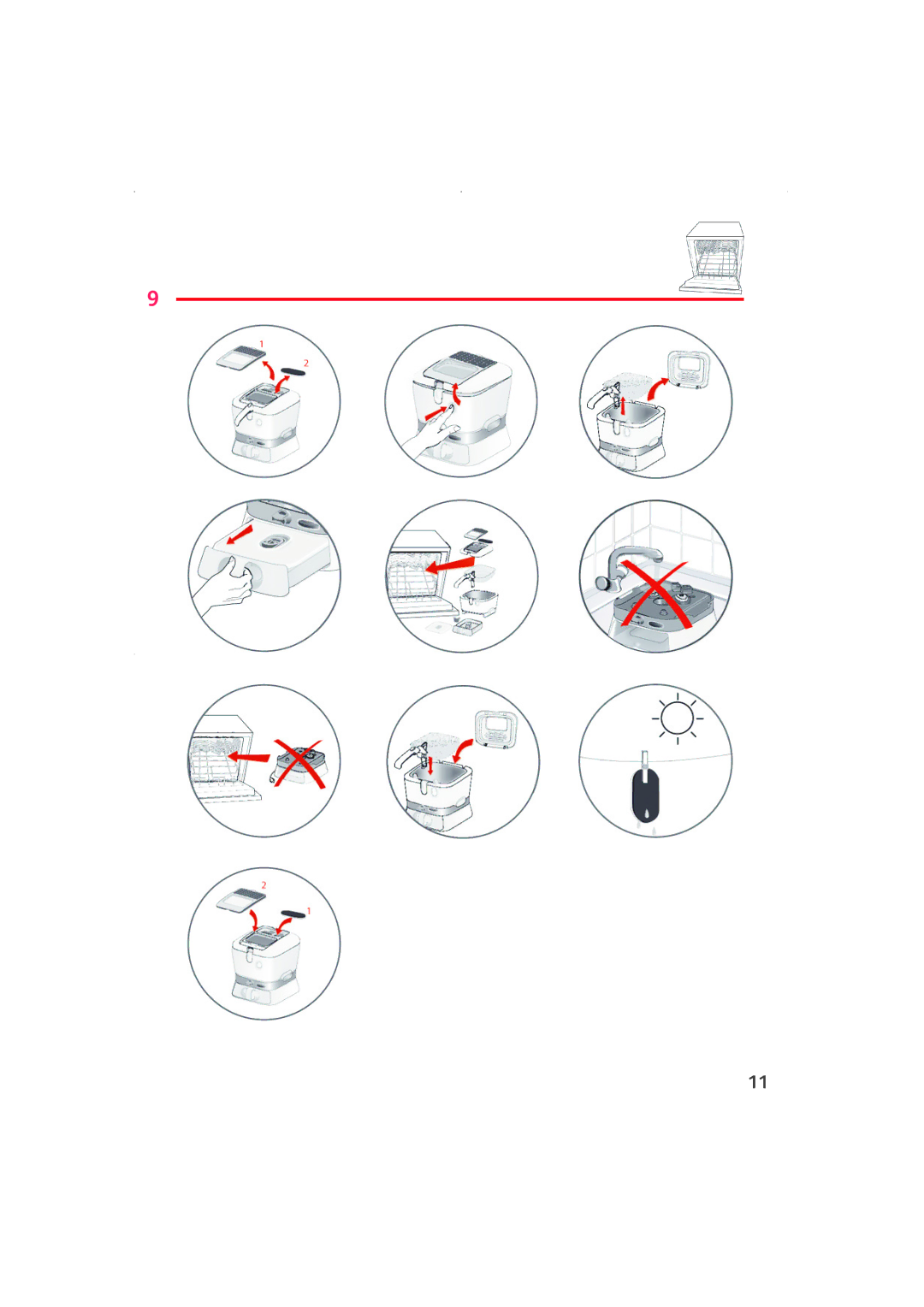 Tefal FR701132, FR701130, FR701133, FR701131 manual 