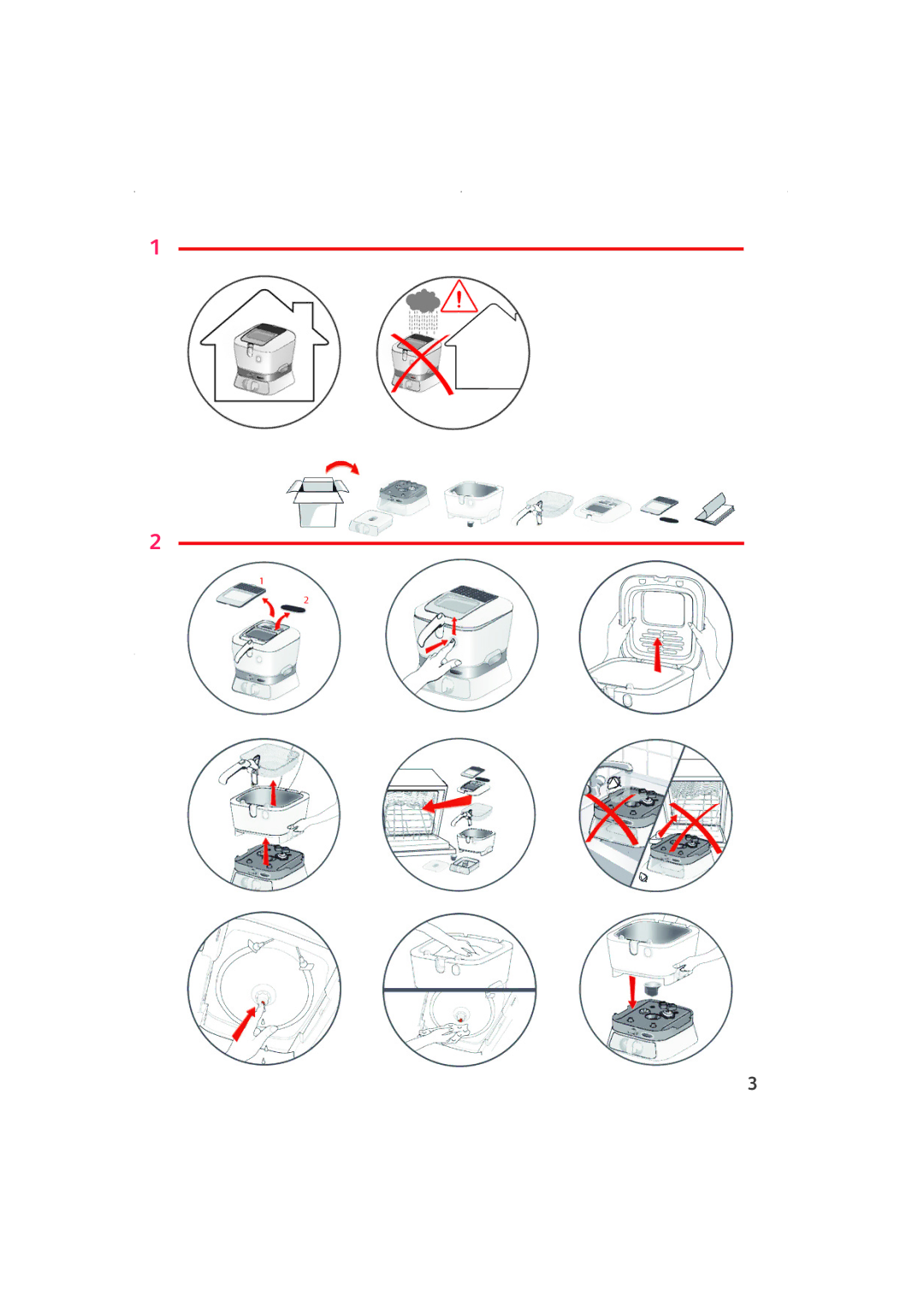 Tefal FR701132, FR701130, FR701133, FR701131 manual 