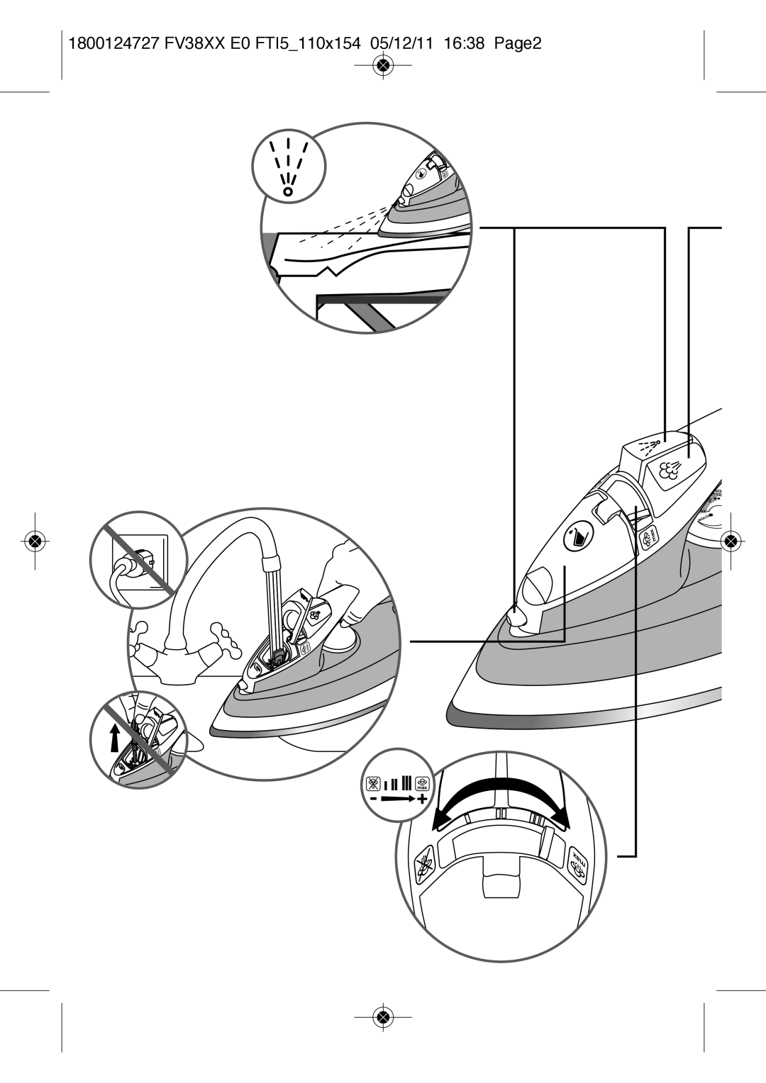 Tefal FV3820E0 manual 