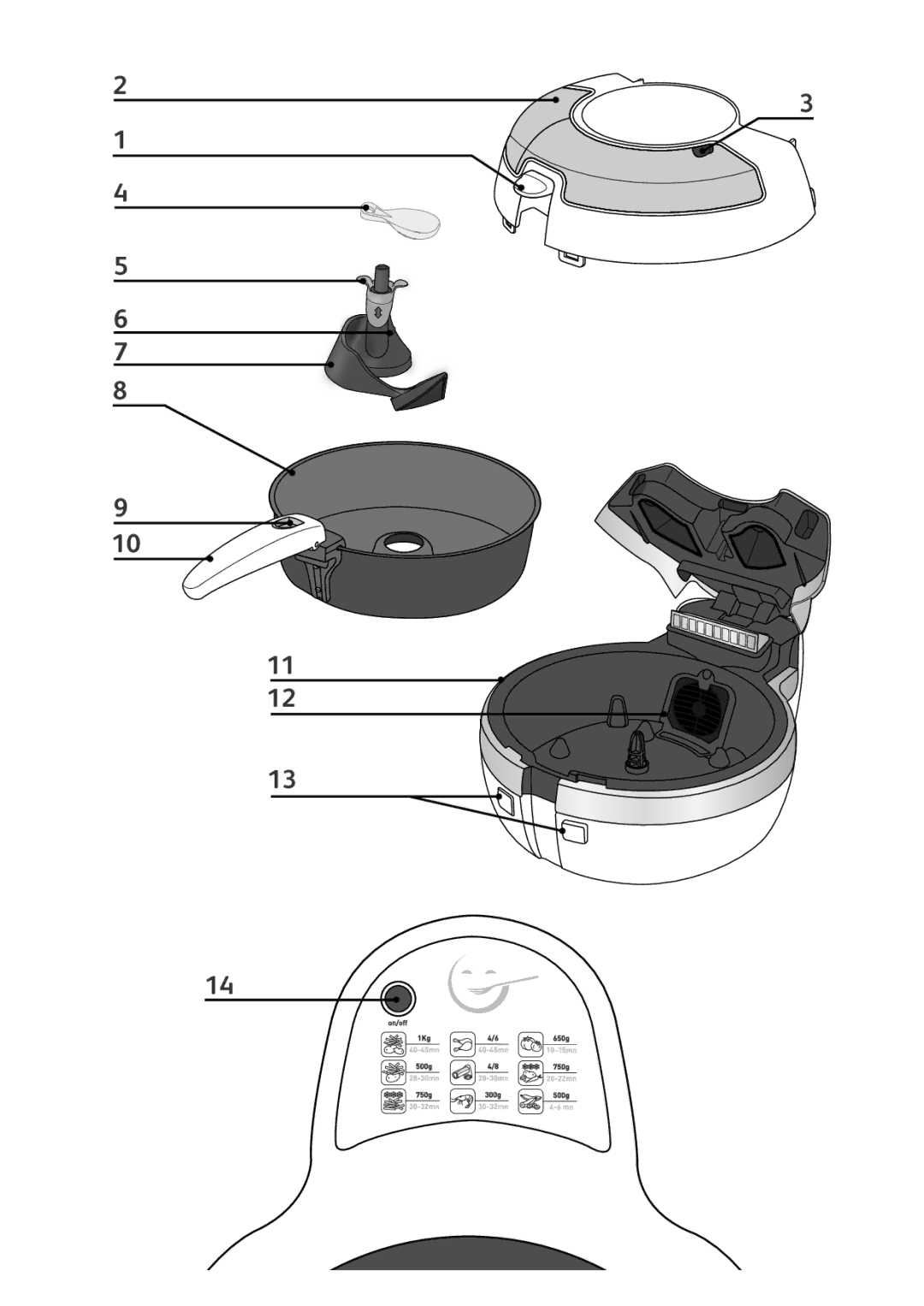 Tefal FZ701015, FZ701020, FZ701027, FZ701028 manual 