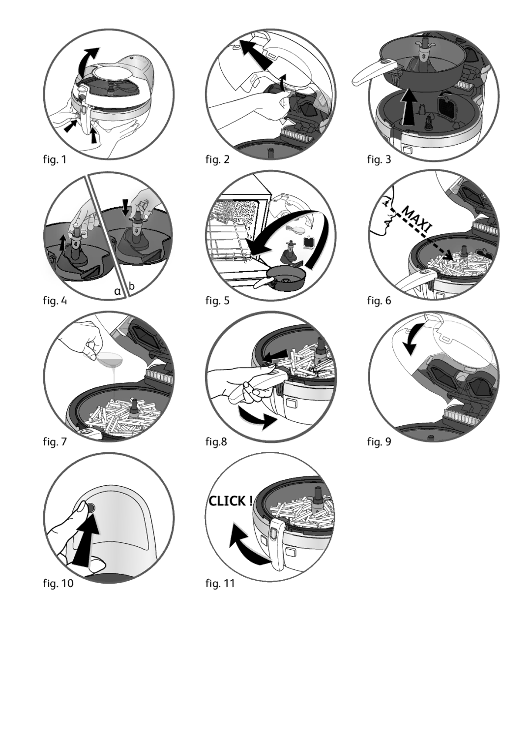 Tefal FZ701028, FZ701020, FZ701027, FZ701015 manual 