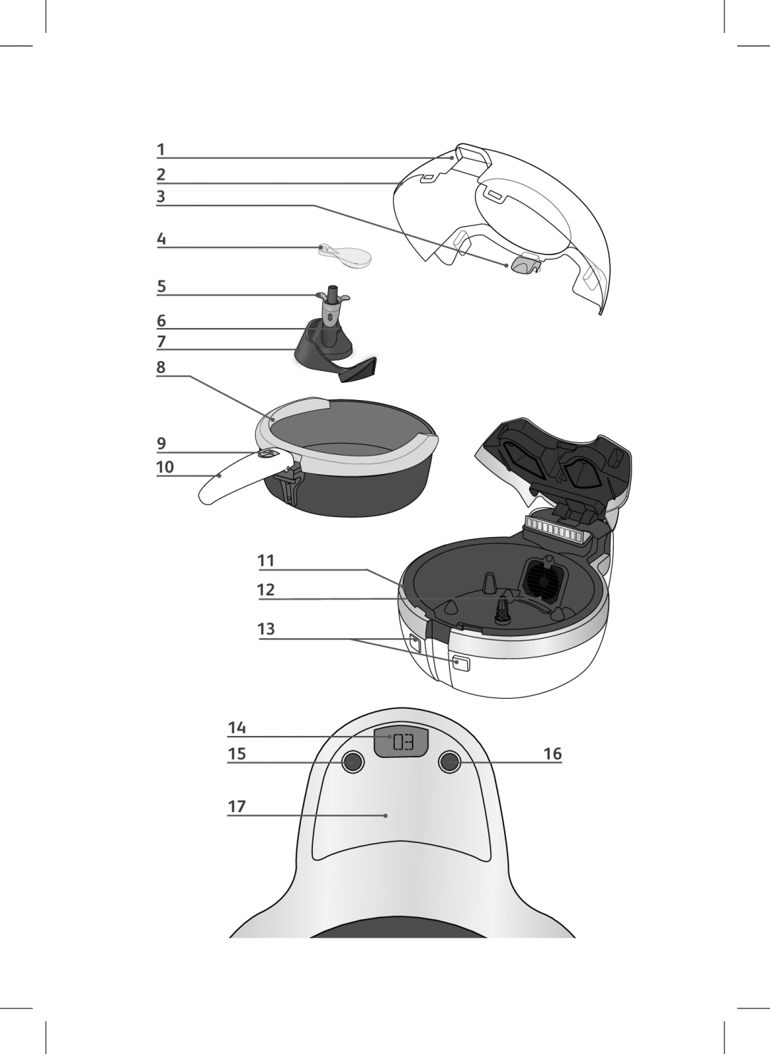 Tefal GH806212, GH806215, GH806250 manual 