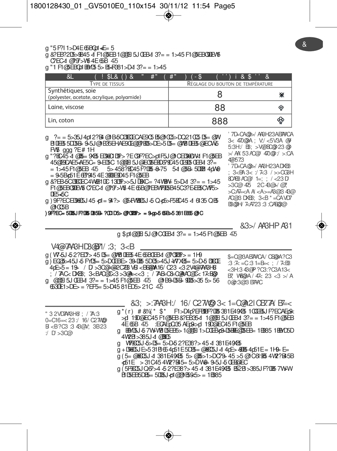 Tefal GV5010E0 manual Repassez à sec, Défroissez verticalement, Remplissez la chaudière en cours d’utilisation 