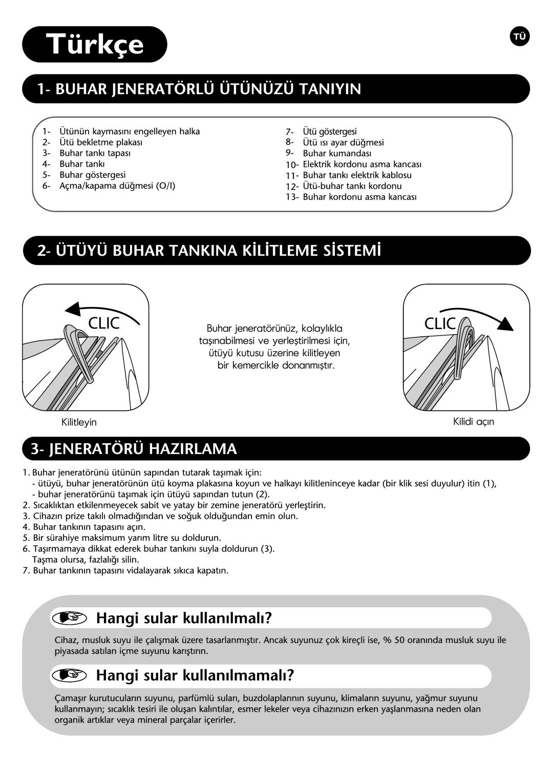 Tefal GV6600G8, GV6600G0, GV6600J0, GV6600K0, GV6600C0, GV6600C5, GV6600S0, GV6600E0, GV6600E5 manual 