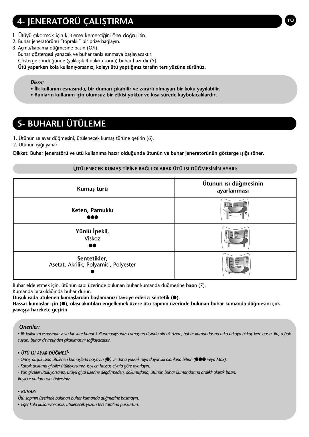 Tefal GV6600C0, GV6600G0, GV6600J0, GV6600K0, GV6600G8, GV6600C5, GV6600S0, GV6600E0, GV6600E5 manual 