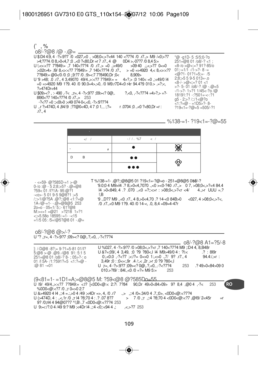 Tefal GV7310E0, GV7310CH, GV7310C0 manual 