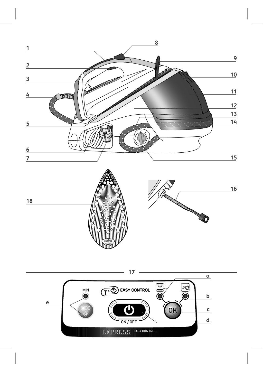 Tefal GV7555E0, GV7555G0, GV7555C0 manual 