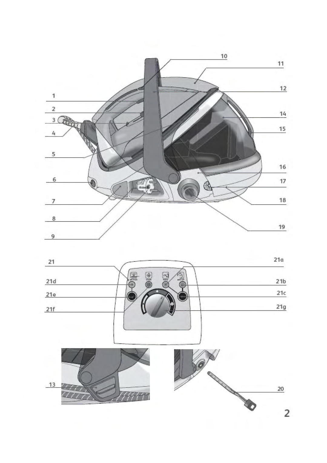 Tefal GV9460E0, GV9460Z0, GV9460G0, GV9460C0 manual 