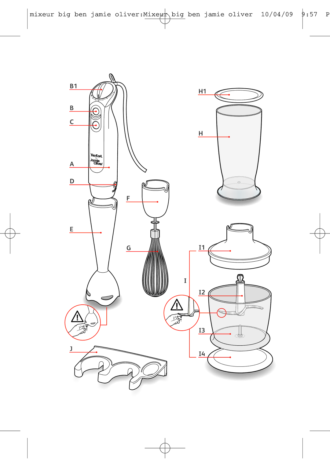 Tefal HB500831, HB401190 manual 