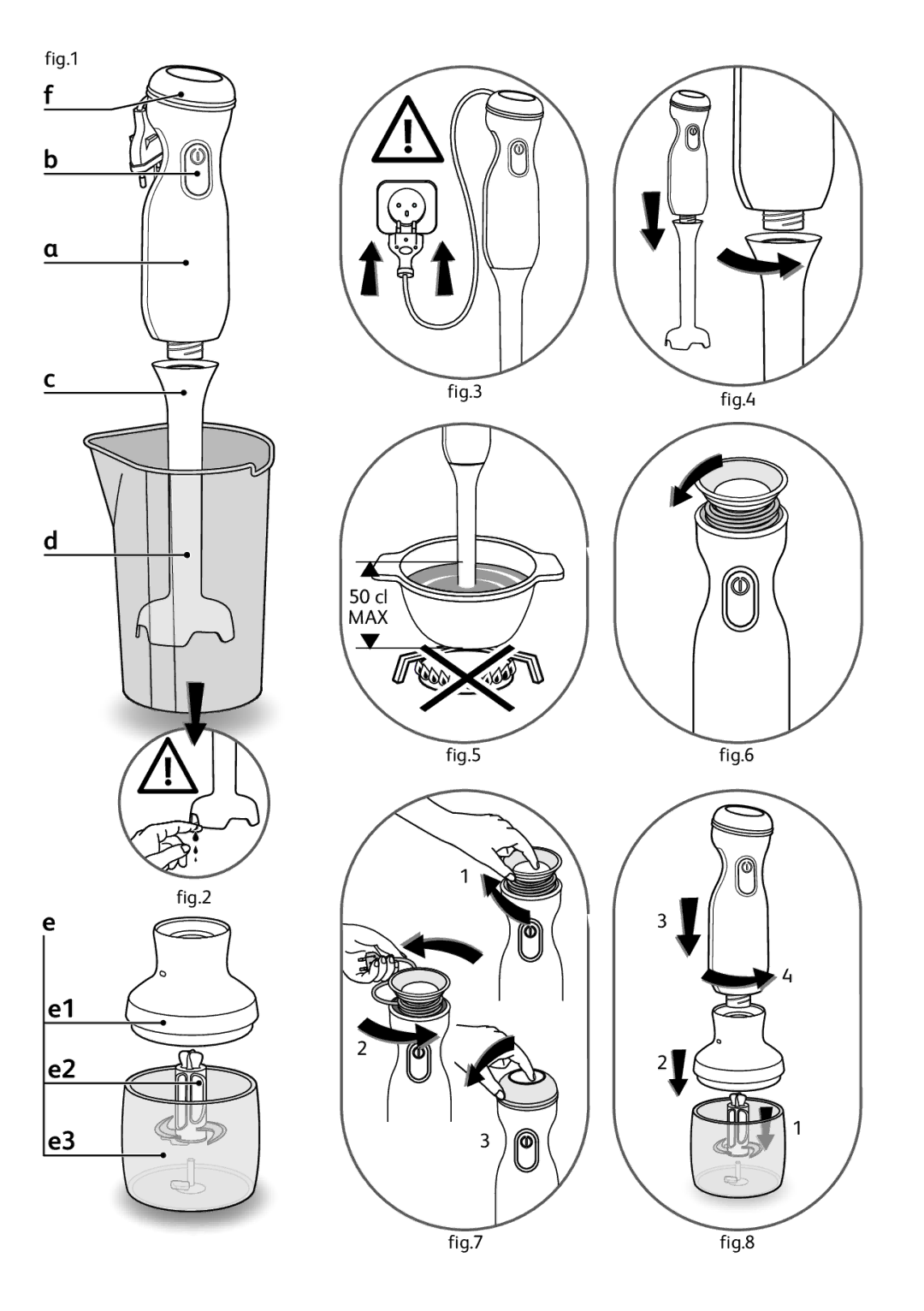 Tefal HB300141, HB853866, HB407143 manual Max 