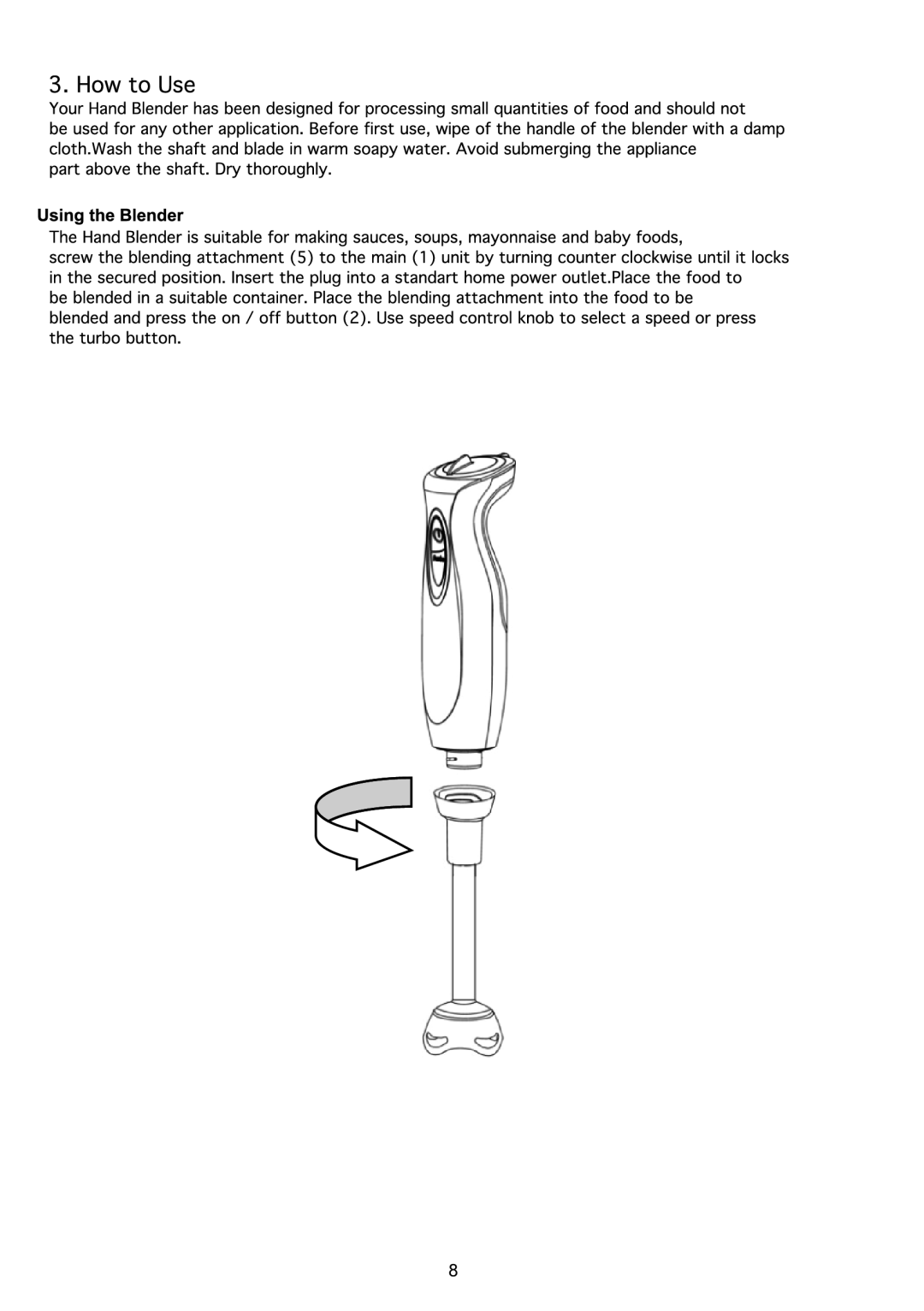 Tefal HB863A38 manual 