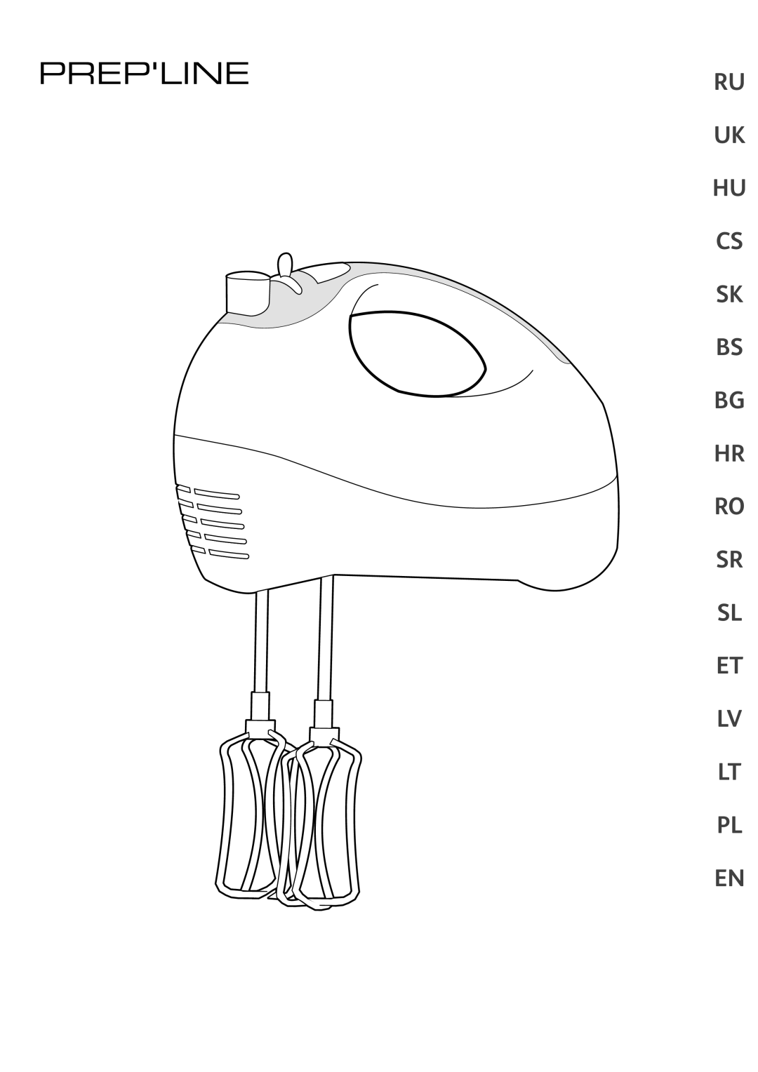 Tefal HT41313E manual Prepline 